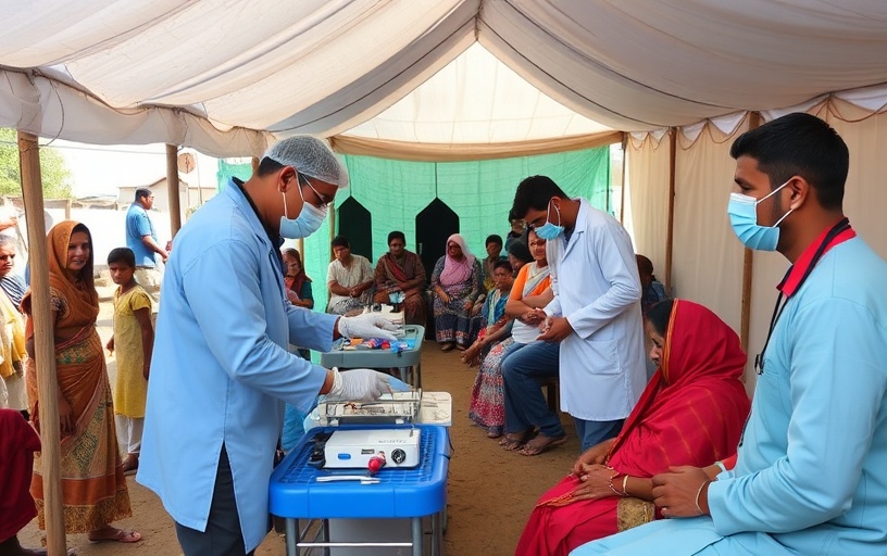 स्वास्थ्य शिविर पहल