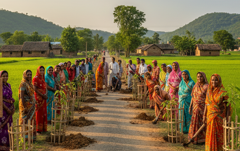 JWM NGO  ने 50 गाँवों में 1,150 से अधिक पेड़ लगाए